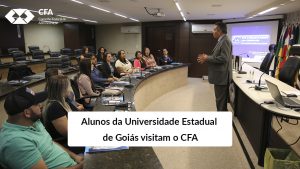 Alunos da Universidade Estadual de Goiás visitam o CFA