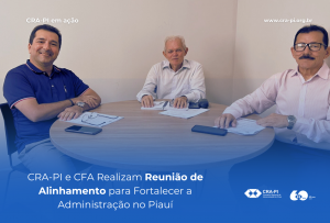 CRA-PI e CFA Realizam Reunião de Alinhamento para Fortalecer a Administração no Piauí