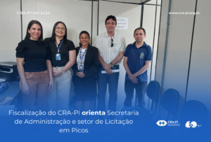 CRA-PI realiza ação de fiscalização e orientação em Picos-PI