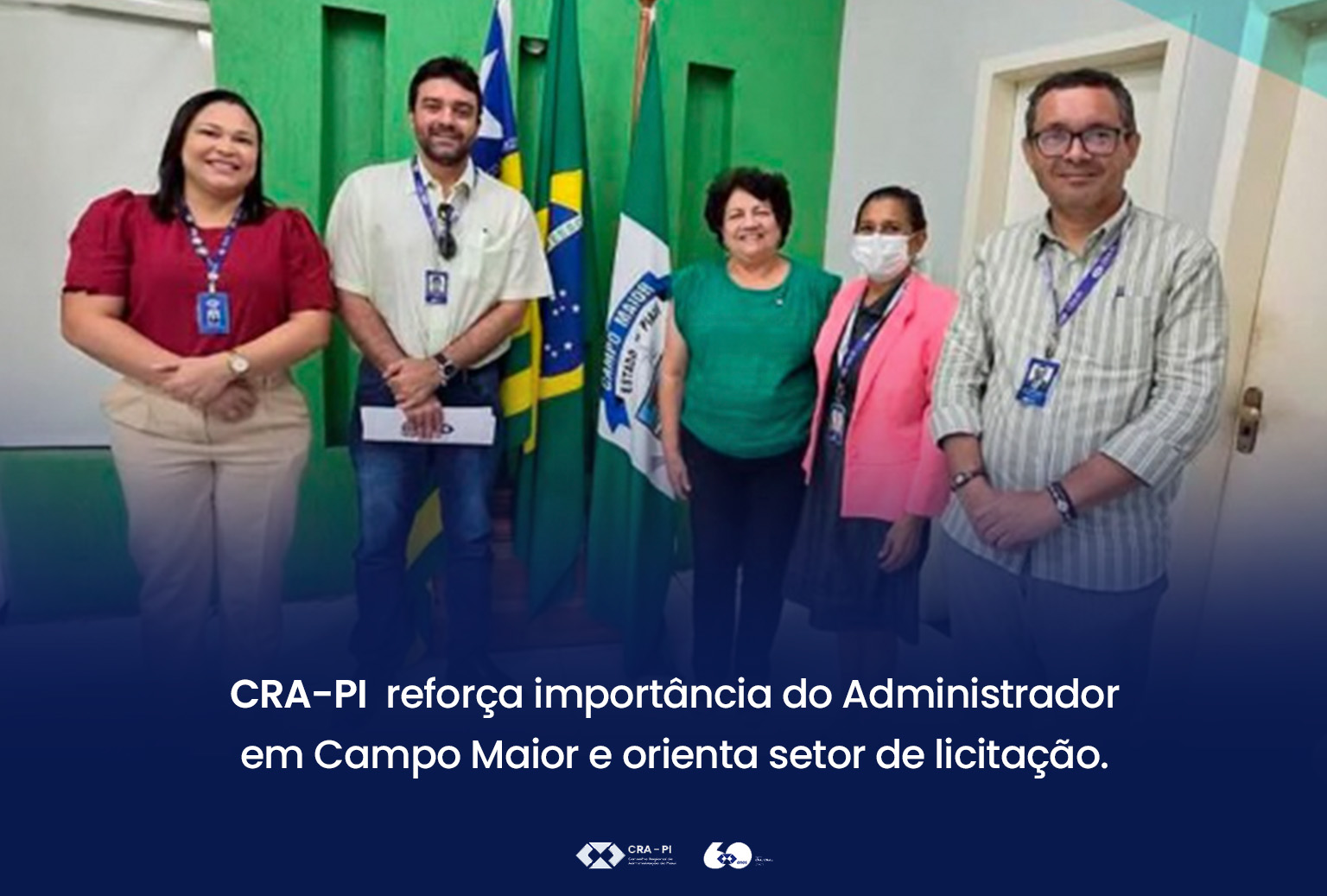 CRA-PI realiza visita institucional em Campo Maior e reforça importância do Administrador na gestão pública